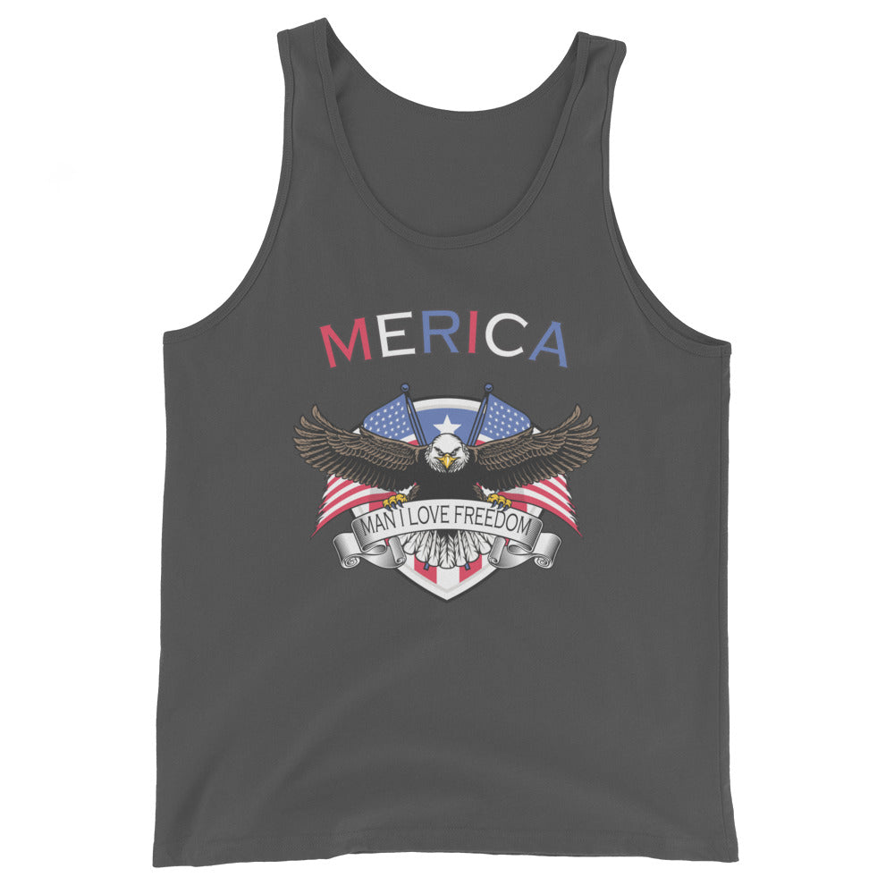 Man I Love Freedom (MILF) Tank Top