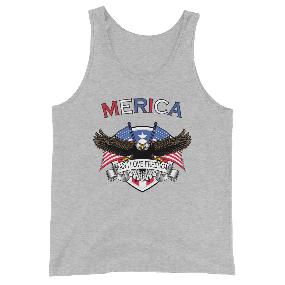 Man I Love Freedom (MILF) Tank Top