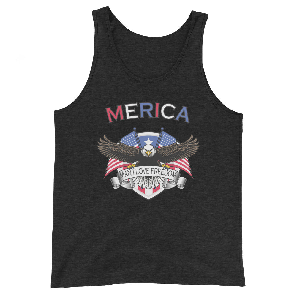 Man I Love Freedom (MILF) Tank Top