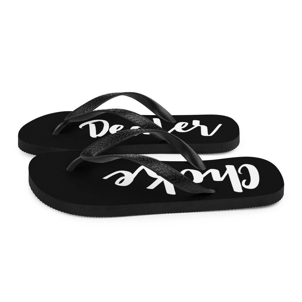 Choke Dealer Flip-Flops (Bjj Inspired)