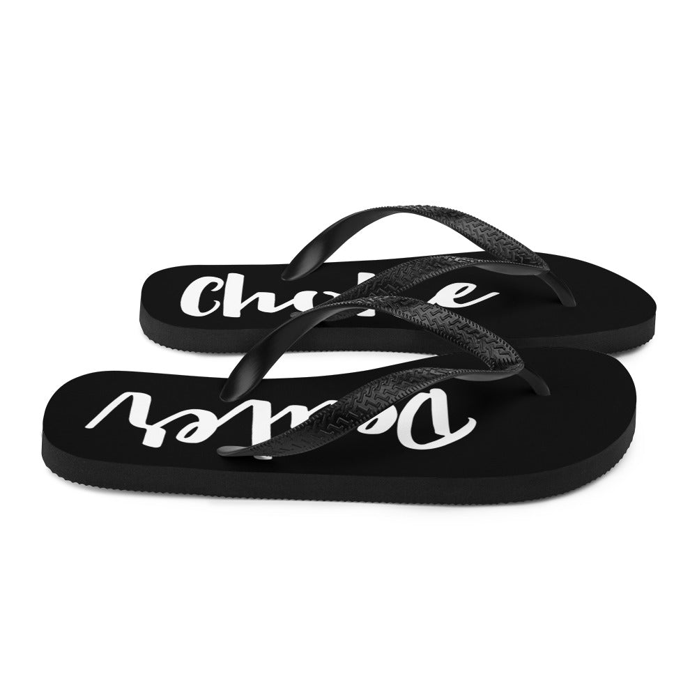 Choke Dealer Flip-Flops (Bjj Inspired)