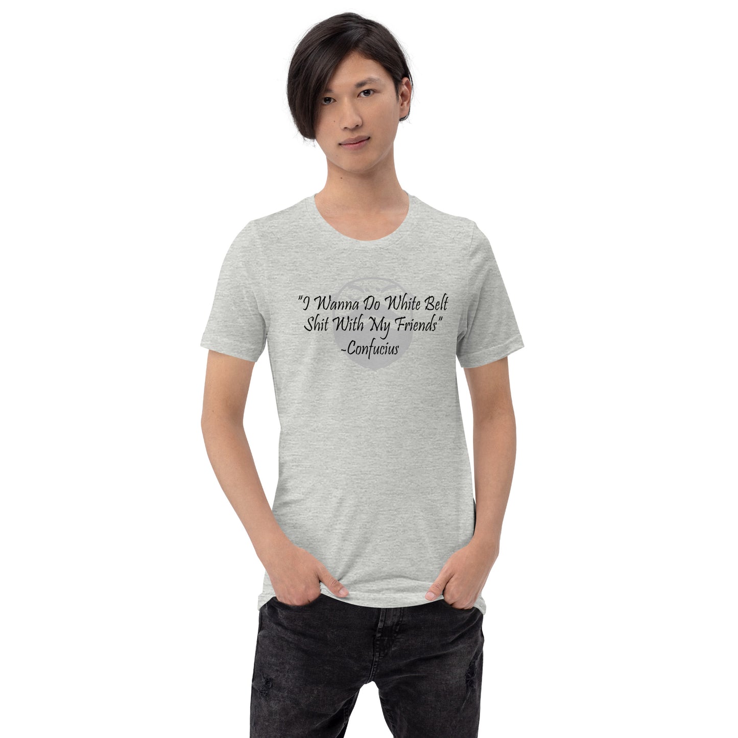 White Belt Shit (Unisex t-shirt)