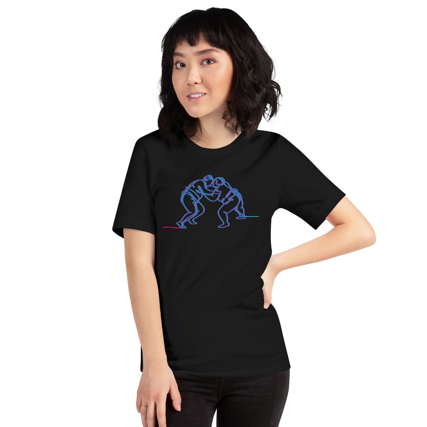 Neon Sumo (Unisex t-shirt)