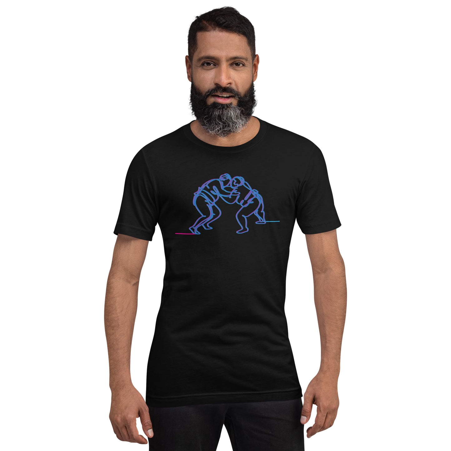 Neon Sumo (Unisex t-shirt)