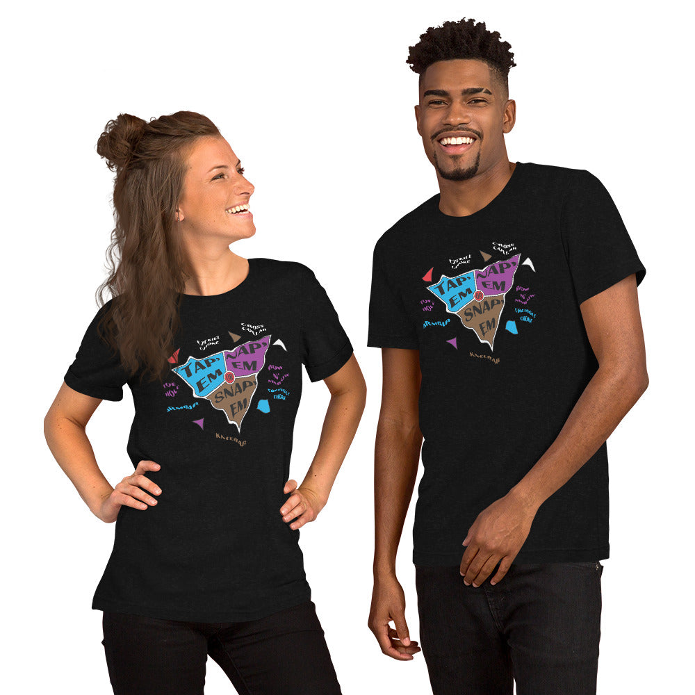 Tap'em, Nap'em, or Snap'em (Unisex t-shirt)